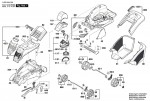 Bosch 3 600 HA4 300 Rotak 43 Lawnmower 230 V / Eu Spare Parts